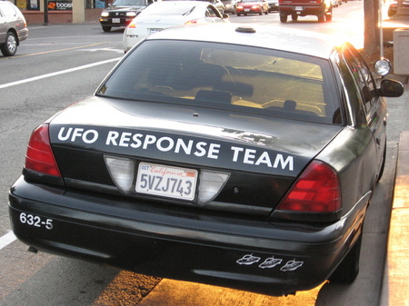 UFO Response Team patrol car