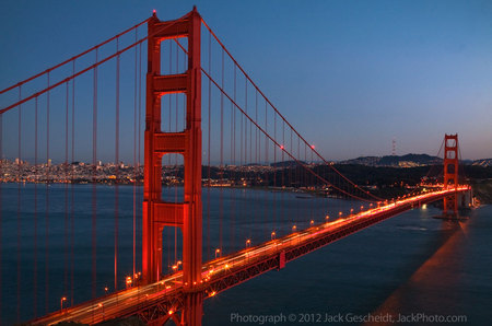 Golden Gate Bridge @ dusk
