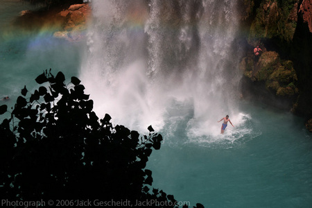 waterfall jumper