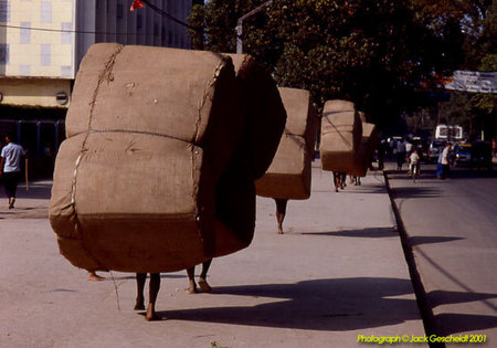 moving bundles, Kathmandu, Nepal