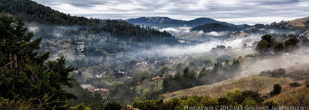 Woodacre, San Geronimo Valley PANORAMA